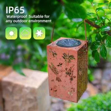 Hummingbird Solar Lanterns for Garden and Home Decor