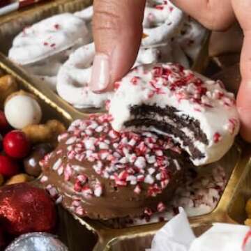Bonnie and Pop's Holiday Tin - Assorted Christmas Treats for All