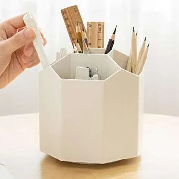 360 Degree Revolving Desk Organizer for Home and Office