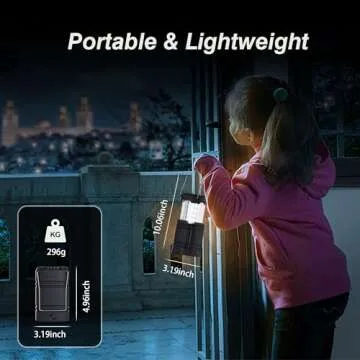 Mesqool 3000mAh Portable LED Camping Lantern