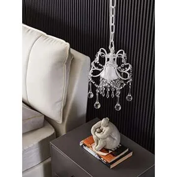 Mini Crystal Chandelier Pendant Light for Elegant Spaces
