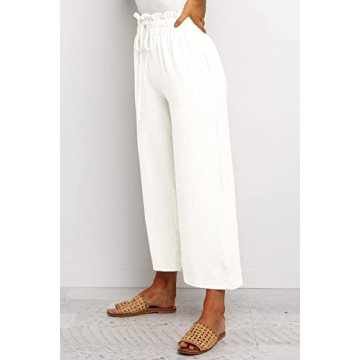 Febriajuce Women's Wide Leg Pants - Chic Summer Trousers