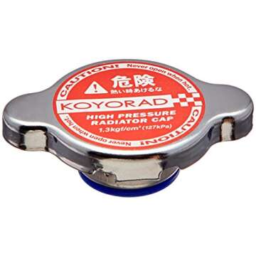 Koyo SK-C13 Type A Radiator Cap (Red / 1.3 Bar)