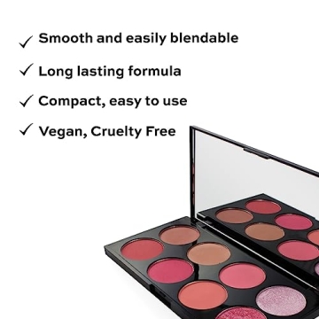 Makeup Revolution Ultra Blush Palette Vegan 8 Shades