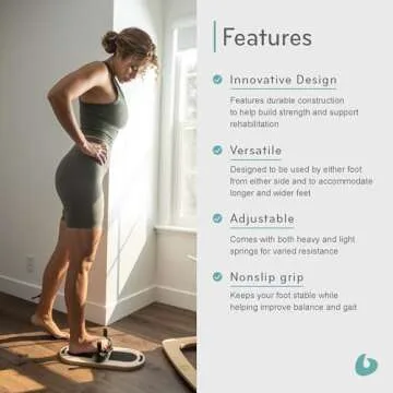Balanced Body Foot Corrector, Pilates Exercise Equipment, Workout Equipment for Foot and Arch Support, Strengthening Equipment for Feet, Pilates Equipment for Home Gym or Studio Use