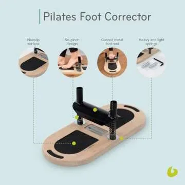 Balanced Body Foot Corrector, Pilates Exercise Equipment, Workout Equipment for Foot and Arch Support, Strengthening Equipment for Feet, Pilates Equipment for Home Gym or Studio Use