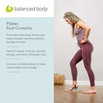 Balanced Body Foot Corrector, Pilates Exercise Equipment, Workout Equipment for Foot and Arch Support, Strengthening Equipment for Feet, Pilates Equipment for Home Gym or Studio Use