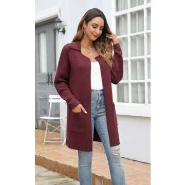 Stylish ECOWISH Women's Cardigan for Every Season
