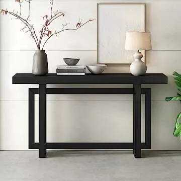 Merax 59.1" Console Table for Entryway & Living Room