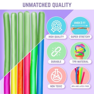 BUNMO Stretchy Strings - Sensory Toys that Glow for Kids
