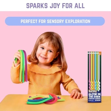 BUNMO Stretchy Strings - Sensory Toys that Glow for Kids