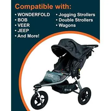 Extra Large Heavy Duty Stroller Bag for Safe Travel