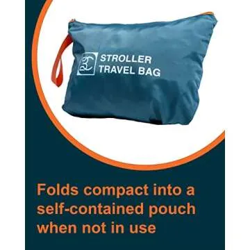 Extra Large Heavy Duty Stroller Bag for Safe Travel