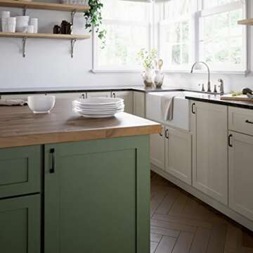 Franklin Brass Lombard (10-Pack) Cabinet Handles 3' Hole Center Deep Bronze Kitchen Drawer Pulls Dresser, Furniture Hardware P29521K-324-B1