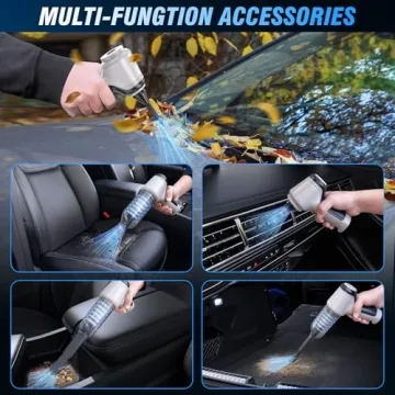 IHE Car Vacuum Cleaner, 15000Pa Cordless 3-in-1 Vacuum