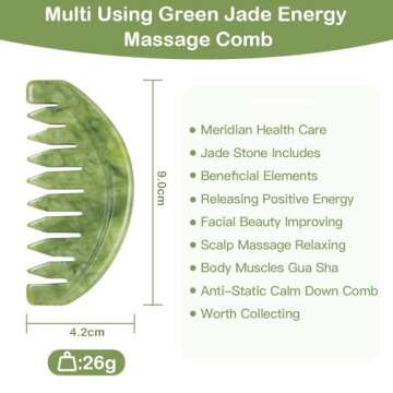 LEOSENSE Scalp Massage Comb for Relaxation & Hair Growth