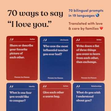 Parents Are Human Bilingual Conversation Cards for Families