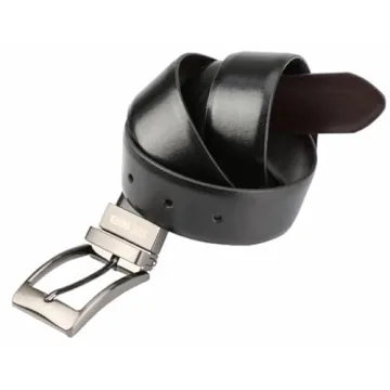 Steve Madden Men's Reversible Leather Belt for Versatile Style