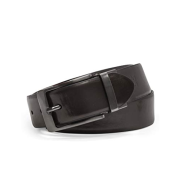 Steve Madden Men's Reversible Leather Belt for Versatile Style