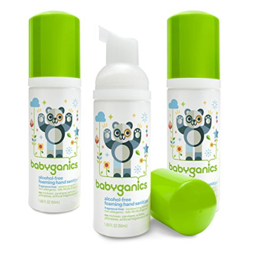 Babyganics Alcohol-Free Foaming Hand Sanitizer 3-Pack