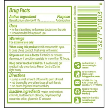 Babyganics Alcohol-Free Foaming Hand Sanitizer 3-Pack