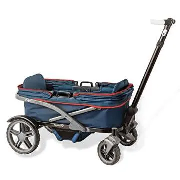 Gladly Family AnthemZ All-Terrain Stroller Wagon for 2 Kids, Wild Berry