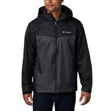 Columbia Men’s Glennaker Sherpa Lined Jacket - Water Resistant Comfort
