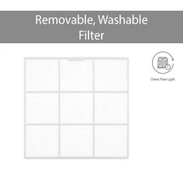 LG 7,500 BTU Window Air Conditioner with Supplemental Heat, Cools 320 Sq.Ft. (16' x 20' Room Size), Electronic Controls with Remote, 2 Cooling, Heating & Fan Speeds, Slide In-Out Chassis, 115V