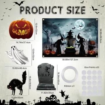 Halloween Trunk or Treat Decoration Kit for SUV