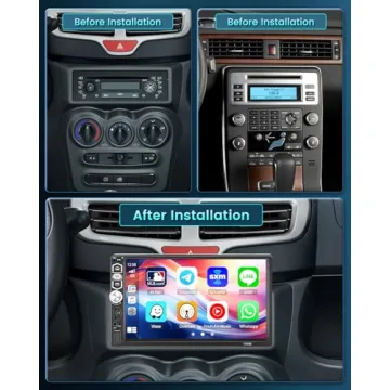 Hikity Single Din Car Stereo with Bluetooth and 7-Inch Touchscreen