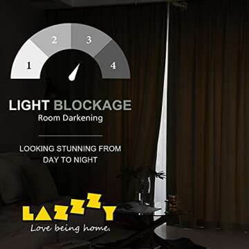 Premium Lazzzy Velvet Curtains for Stylish Privacy