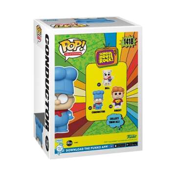 Funko POP! TV: Schoolhouse Rock - Conjunction Conductor - Collectable Vinyl Figure - Gift Idea - Official Merchandise - for Kids & Adults - TV Fans - Model Figure for Collectors and Display