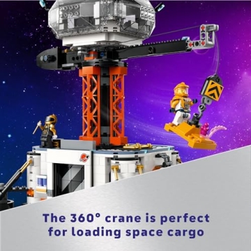LEGO City Space Base, Rocket Launchpad Toy for Kids