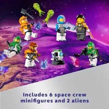 LEGO City Space Base, Rocket Launchpad Toy for Kids