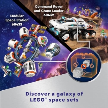 LEGO City Space Base, Rocket Launchpad Toy for Kids