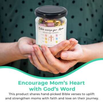 Bible Verse Jar - Inspirational Christian Gift for All