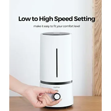 Raydrop Cool Mist Humidifier for Home, Quiet & Efficient