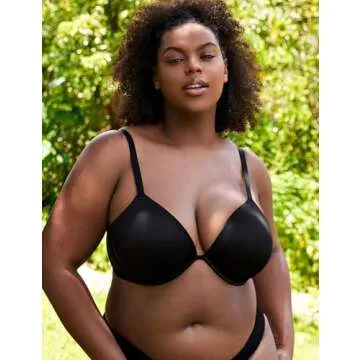 Wingslove Women's Deep V Push Up Bra - Stylish Comfort