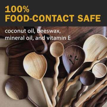 WALRUS OIL - Cutting Board Oil and Wood Wax Set. For Cutting Boards, Butcher Blocks, Wooden Spoons, and Bowls. 100% Food-Safe.