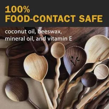 WALRUS OIL - Cutting Board Oil and Wood Wax Set. For Cutting Boards, Butcher Blocks, Wooden Spoons, and Bowls. 100% Food-Safe.