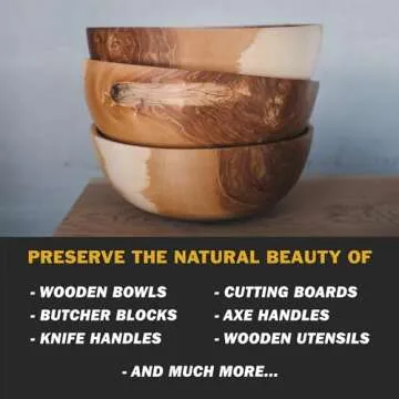 WALRUS OIL - Cutting Board Oil and Wood Wax Set. For Cutting Boards, Butcher Blocks, Wooden Spoons, and Bowls. 100% Food-Safe.