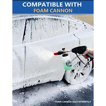 Powerful TOOLCY Pressure Washer Short Gun for Effective Cleaning