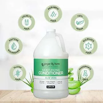 Ginger Lily Farms 100% Vegan Moisturizing Conditioner 1 Gallon