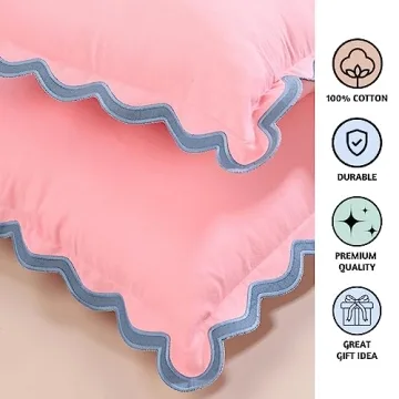 Folkulture Boho Throw Pillows - Set of 2 Decorative Covers