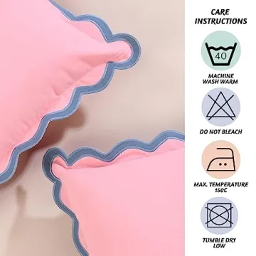 Folkulture Boho Throw Pillows - Set of 2 Decorative Covers