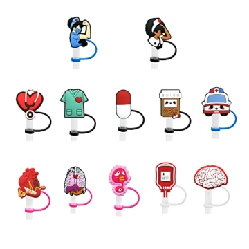 Cute and Functional Silicone Straw Covers - Perfect for Gifts