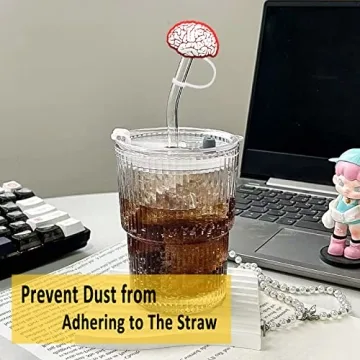 Cute and Functional Silicone Straw Covers - Perfect for Gifts