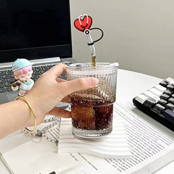 Cute and Functional Silicone Straw Covers - Perfect for Gifts