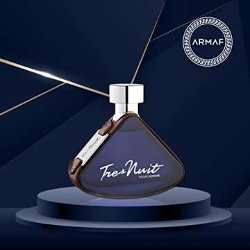 Armaf Tres Nuit Men Eau De Parfum - Elegant Scent