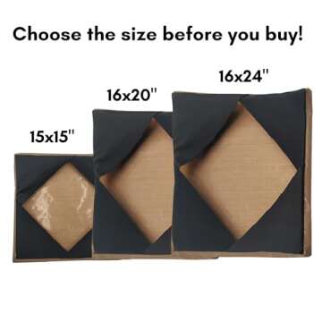 Sanshare Heat Press Covers 15x15/16x20/16x24 Reusable